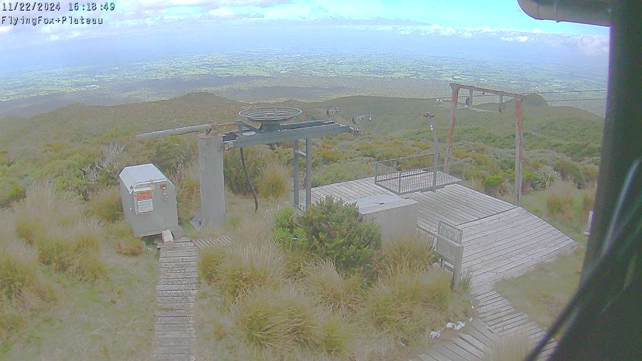 Flying Fox Goods List top station, fixed lens camera